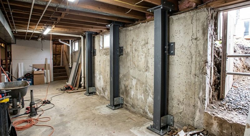 Basement Stabilization in Manchester, CT
