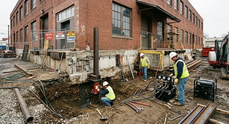 Building Foundation Repair in Berlin, CT