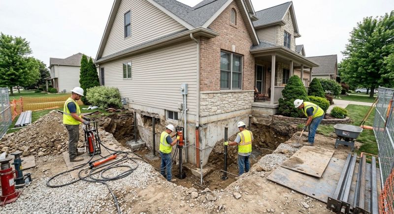 Building Foundation Repair in Eastford, CT