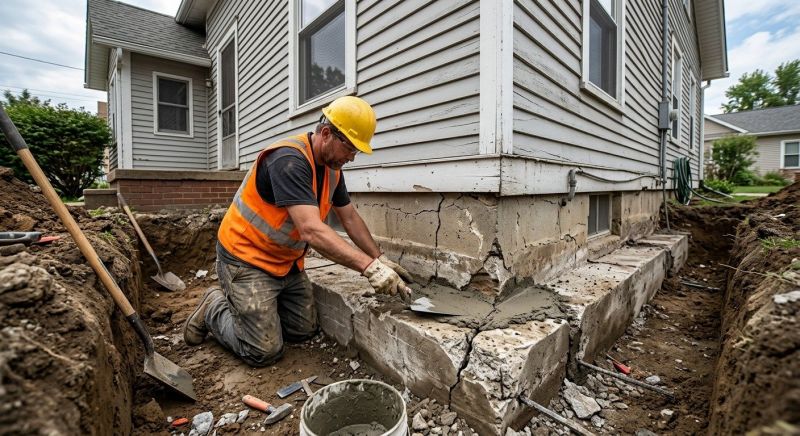 Building Foundation Repair in Hebron, CT