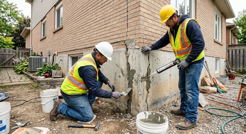 Building Foundation Repair in Suffield, CT