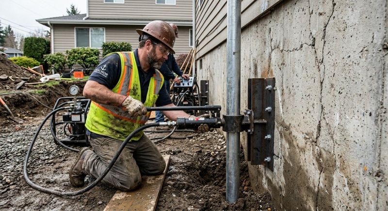 Concrete Foundation Leveling in Berlin, CT