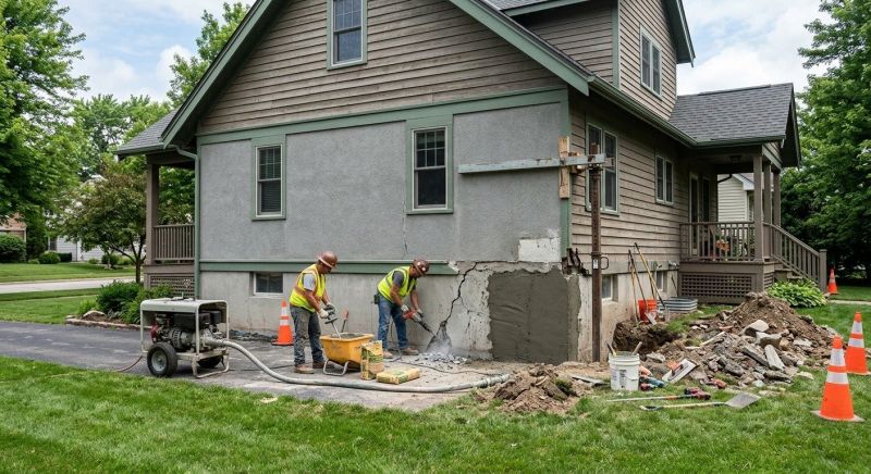 Concrete Foundation Repair in Agawam, MA