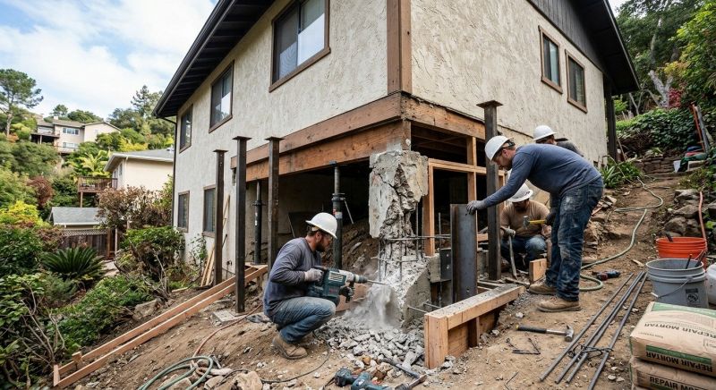 Concrete Foundation Repair in Ellington, CT
