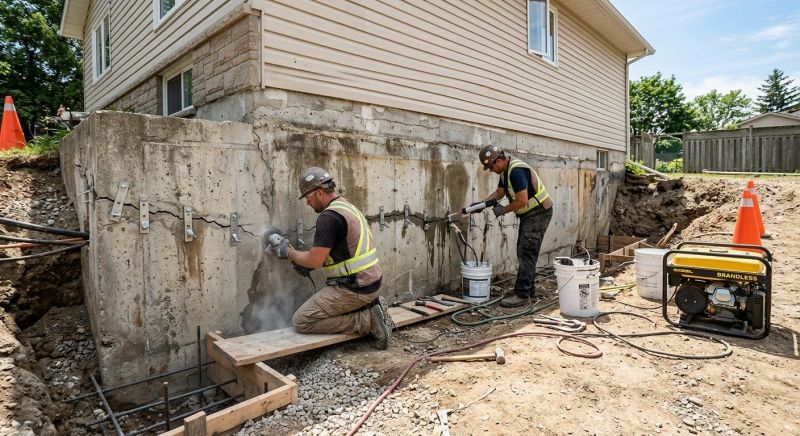 Concrete Foundation Repair in Manchester, CT