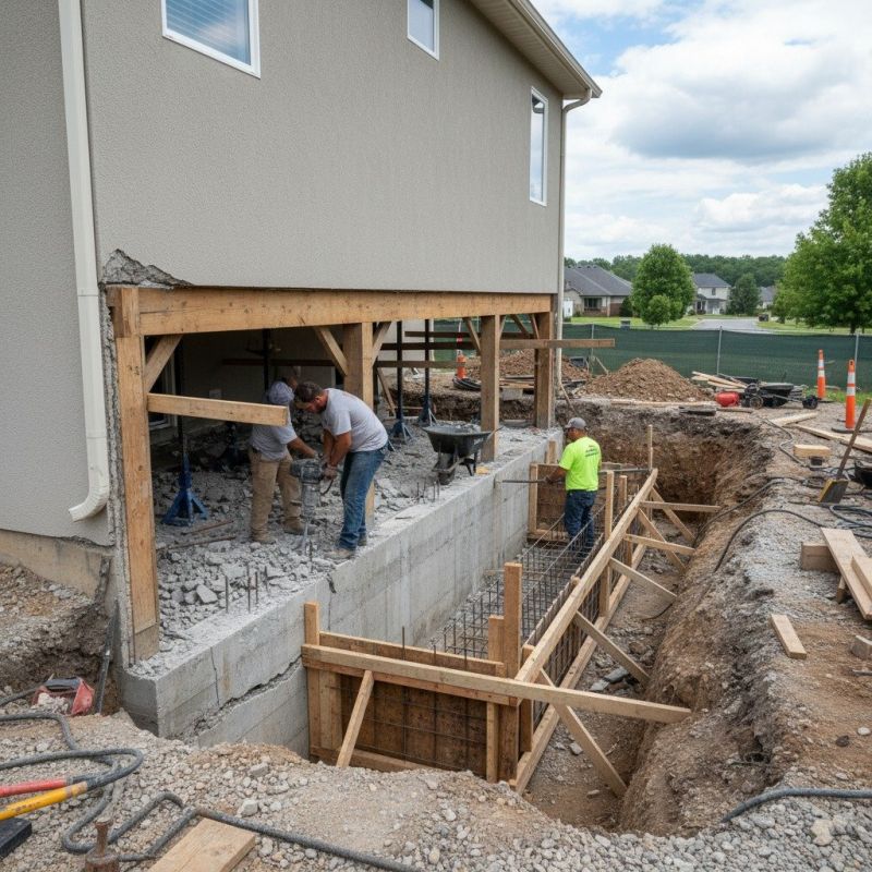 Concrete Foundation Repair in Weatogue, CT