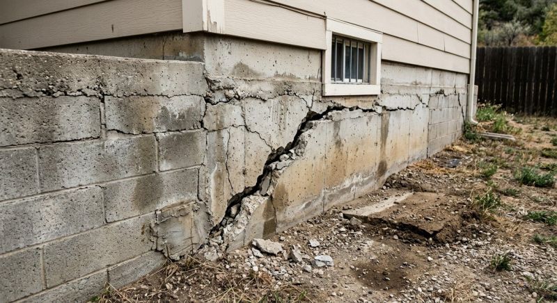 Cracked Foundation Repair in Salem, CT