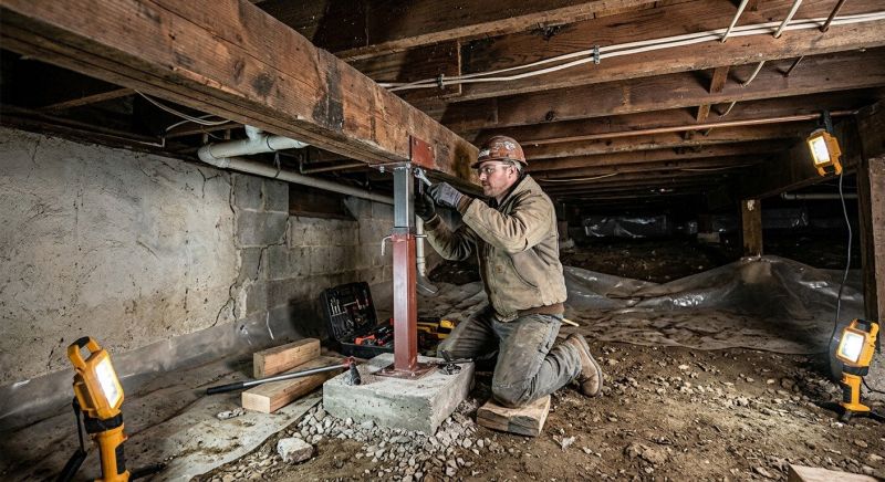 Crawlspace Foundation Repair in Hartford, CT