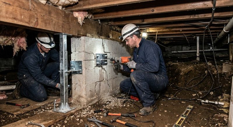 Crawlspace Foundation Repair in Southwick, MA