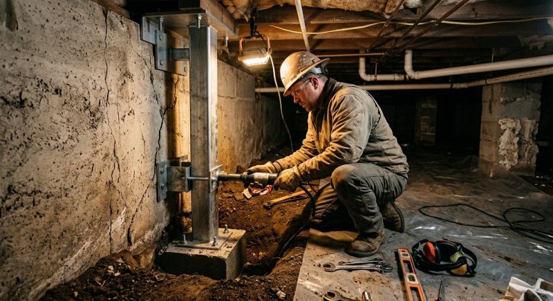 Crawlspace Foundation Repair in Springfield, MA