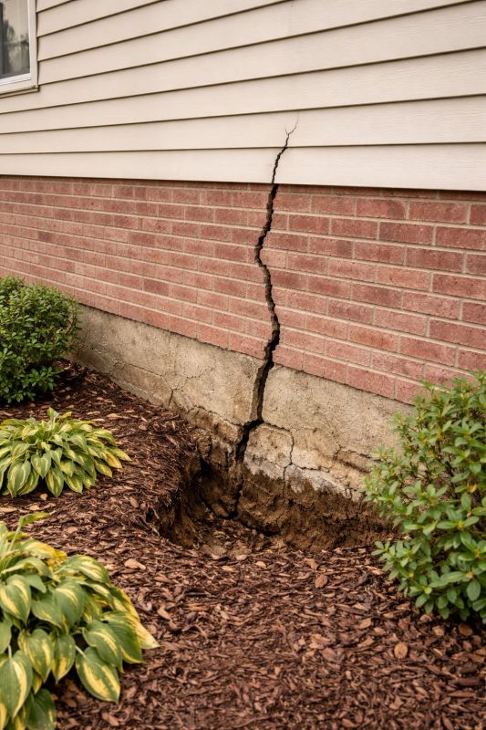 Foundation Crack Repair in Wales, MA
