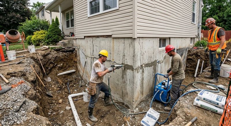 Foundation Damage Repair in Middletown, CT