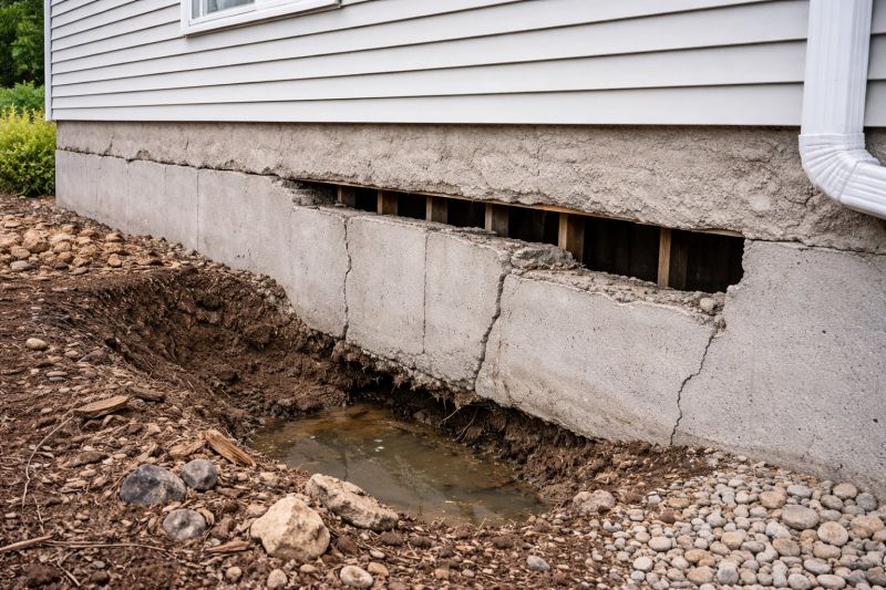 Foundation Damage Repair in Wethersfield, CT