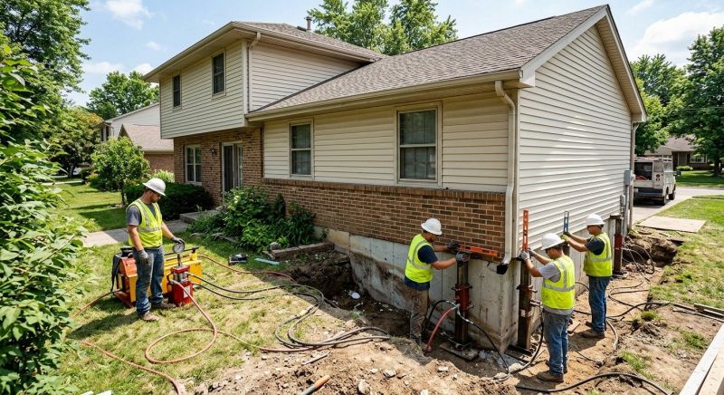 Foundation Jacking in Cromwell, CT