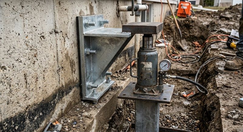 Foundation Jacking in East Granby, CT