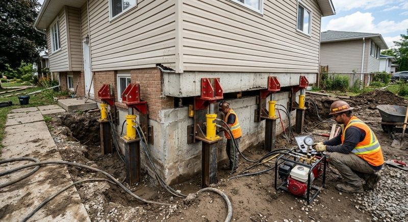 Foundation Lifting in Coventry, CT