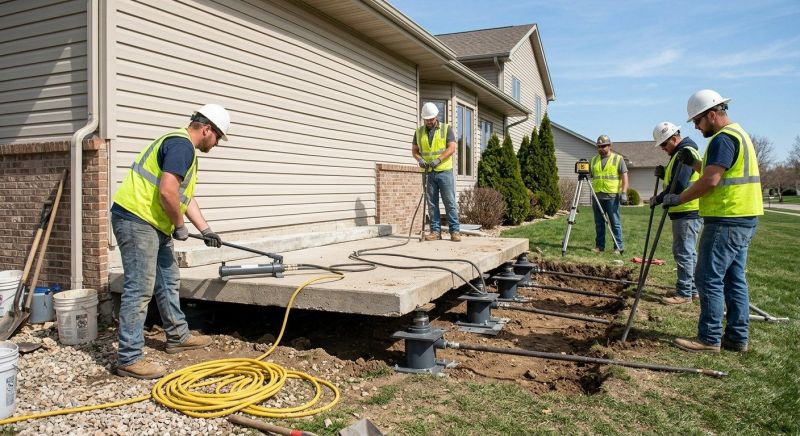 Foundation Lifting in Higganum, CT