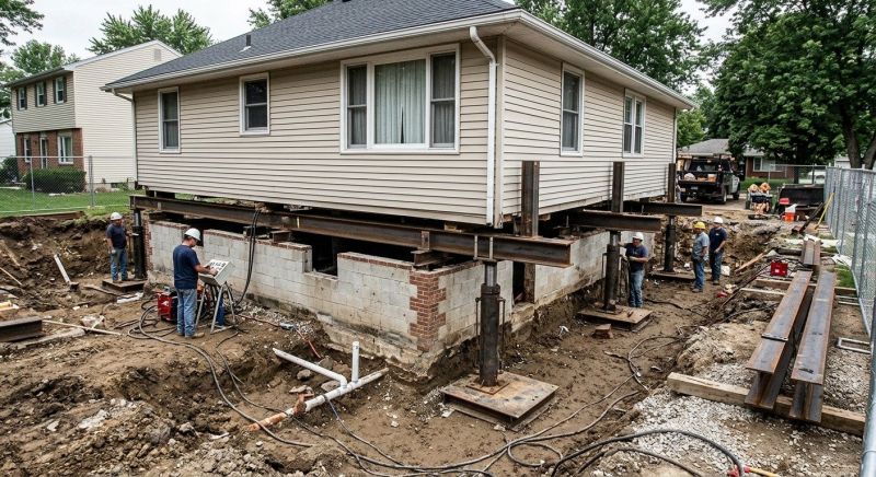 Foundation Lifting in Plainville, CT