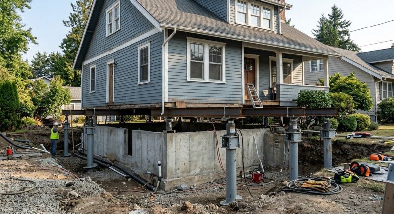 Foundation Raising in Salem, CT