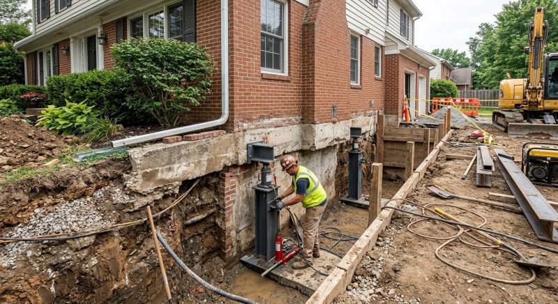 Foundation Raising in Somers, CT