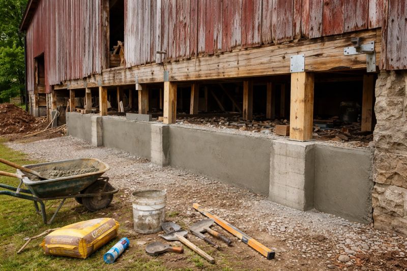 Foundation Renovation in Manchester, CT
