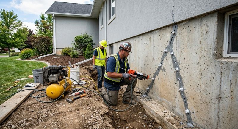 Foundation Repair in Manchester, CT