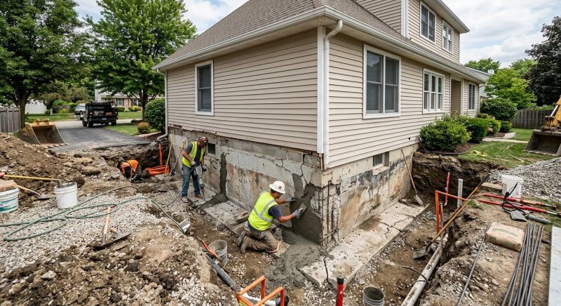 Foundation Restoration in Manchester, CT