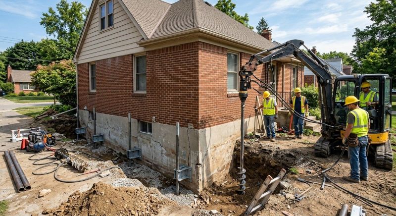 Foundation Stabilizing in East Hartford, CT