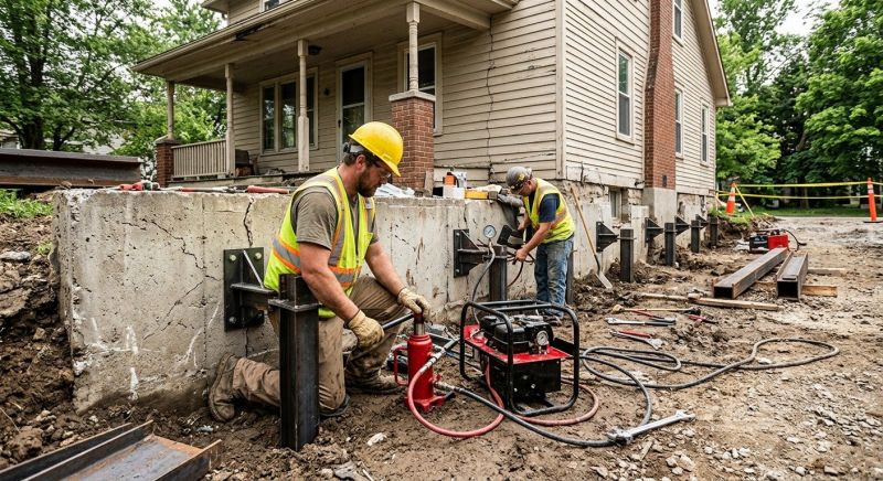 Foundation Stabilizing in Granby, CT