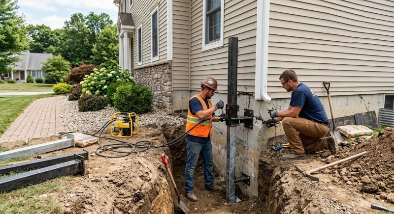 Foundation Stabilizing in North Granby, CT