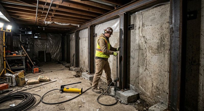 Foundation Stabilizing in Springfield, MA