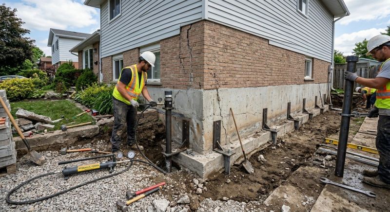 Foundation Stabilizing in Windsor, CT