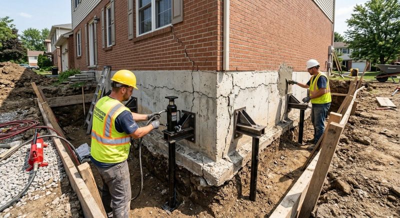 Foundation Structural Repair in Meriden, CT