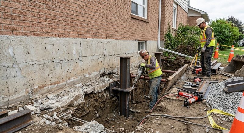 Foundation Structural Repair in Monson, MA