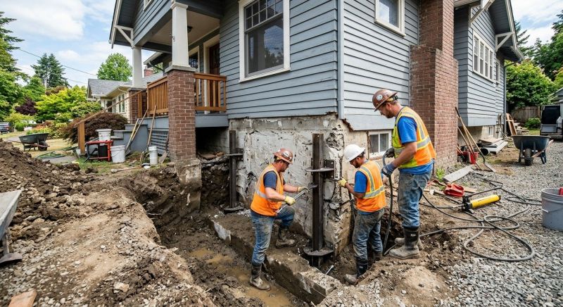 Foundation Structural Repair in South Glastonbury, CT
