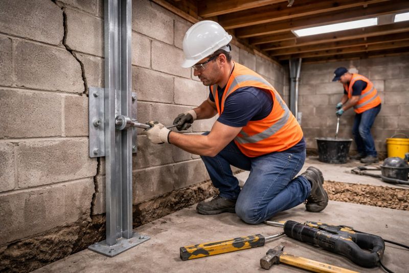 Foundation Structural Repair in Storrs Mansfield, CT