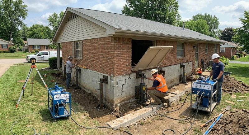 Home Foundation Leveling in Durham, CT