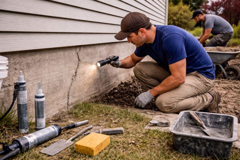 Home Foundation Repair in Cromwell, CT
