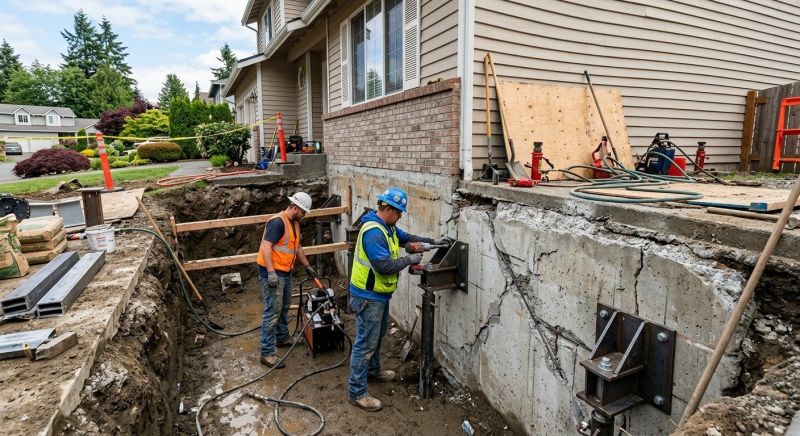 Home Foundation Repair in Wilbraham, MA