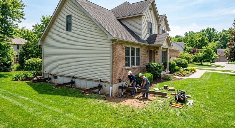 House Leveling in Wales, MA