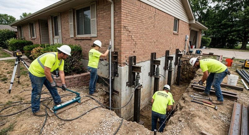 Settling Foundation Service in East Longmeadow, MA
