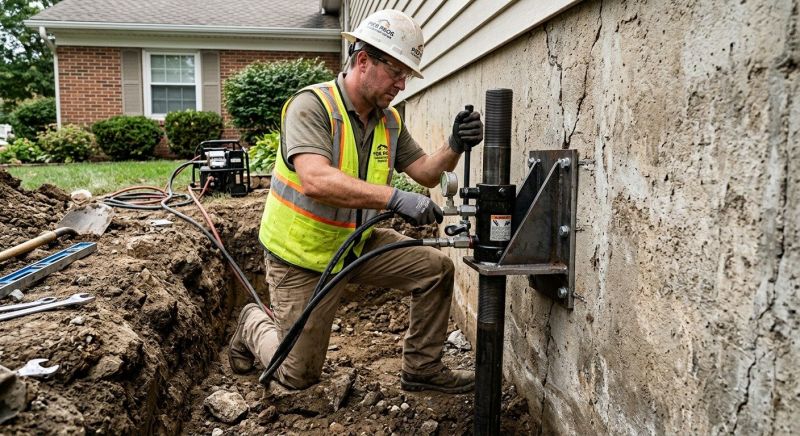 Settling Foundation Service in Meriden, CT