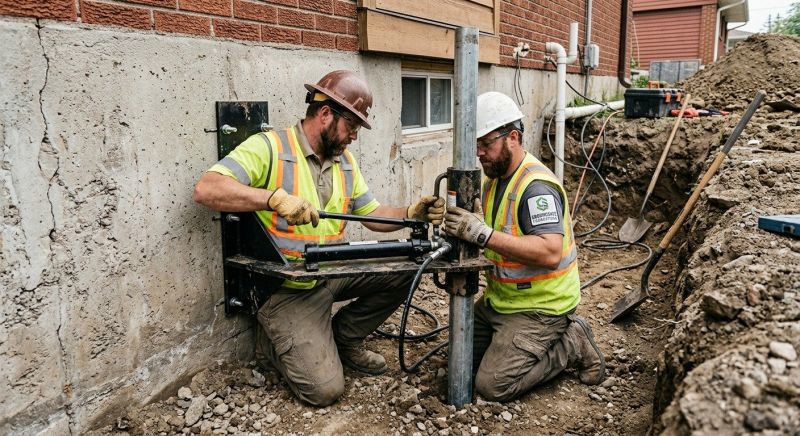 Settling Foundation Service in Willimantic, CT