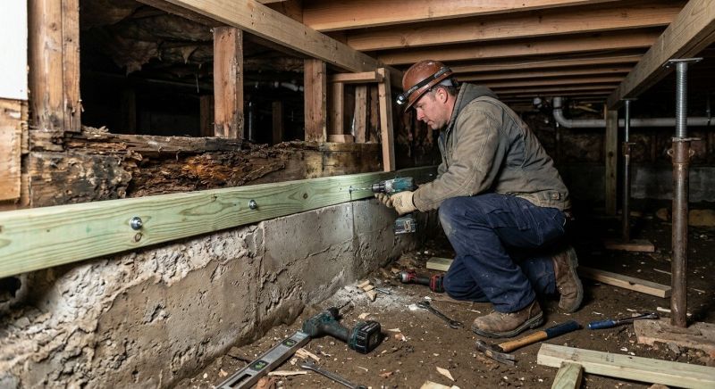 Sinking Foundation Repair in East Berlin, CT