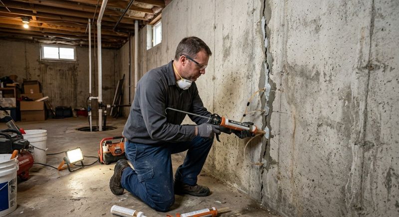 Structural Crack Repair in Manchester, CT