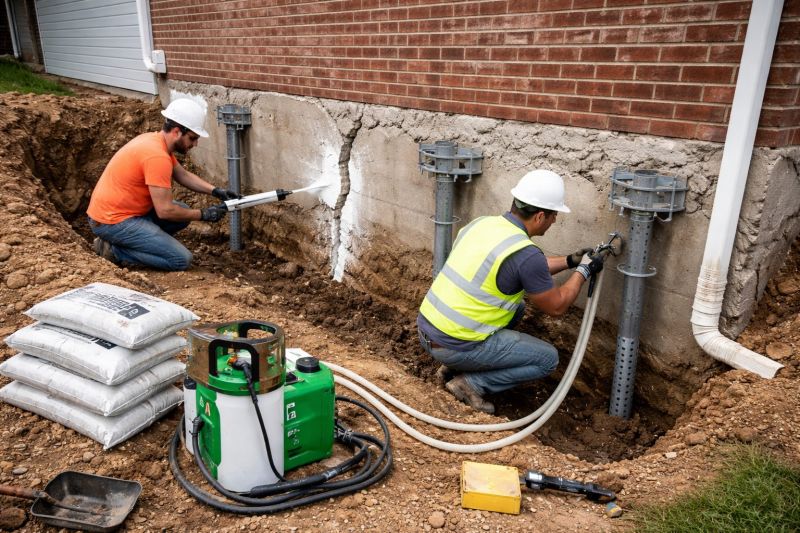 Structural Foundation Repair in Southwick, MA
