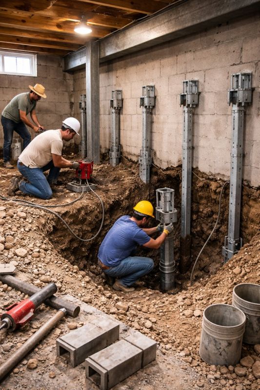 Structural Underpinning in Manchester, CT