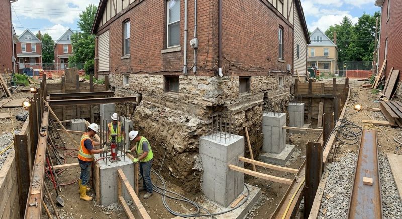 Structural Underpinning in Manchester, CT